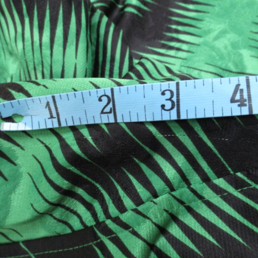 Essentiel Antwerp Elixir Puff-Sleeve Mini Dress Green 6 - Picture 14 of 16